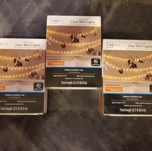 3 boxes of String lights